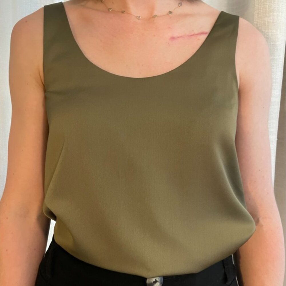 J Crew Green Tank Top - Size XXS